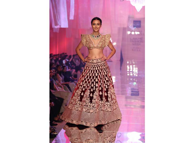 Katrina Kaif graces Lakme Fashion Week in Manish Malhotra's costume