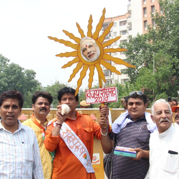 Lok Sabha Elections: Counting of votes progress in India on May 23