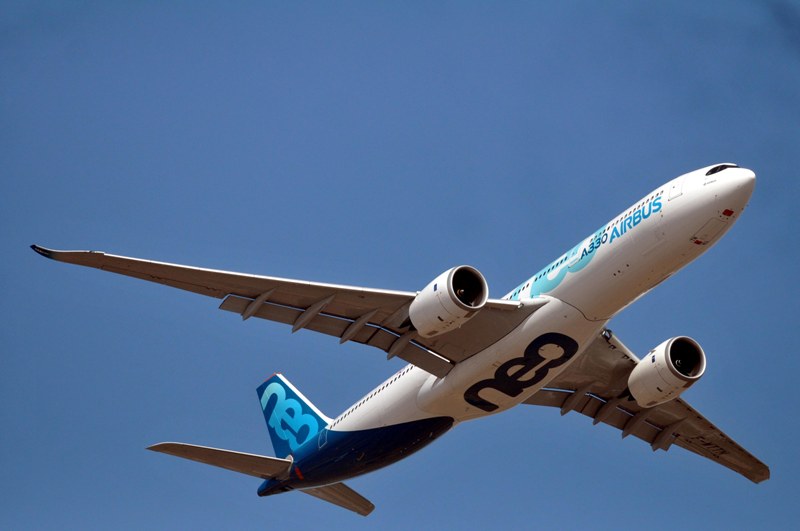 Rafale fighter jet during full dress rehearsal ahead of 12th Edition of Aero India '19 