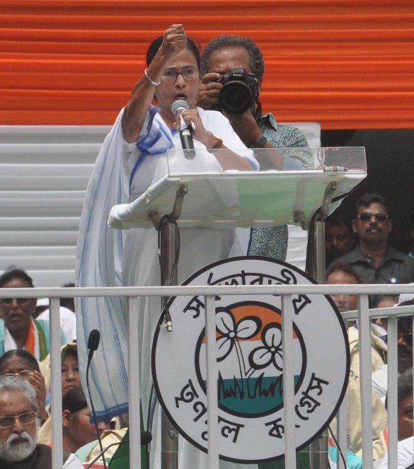 Glimpses of Mamata Banerjee's Martyrs' Day Rally in Kolkata 