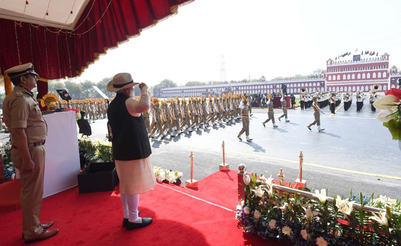 PM Modi attends  Central Industrial Security Forces Raising Day
