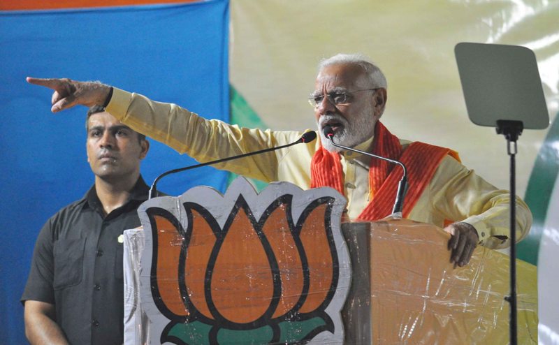 PM Modi addresses election rally in Kolkata