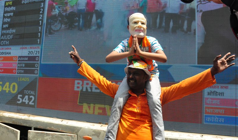 Lok Sabha Elections: Counting of votes progress in India on May 23