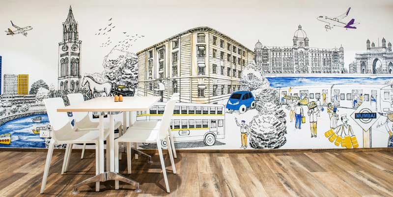 Fabulous art works by Baaya Design at Bombay House