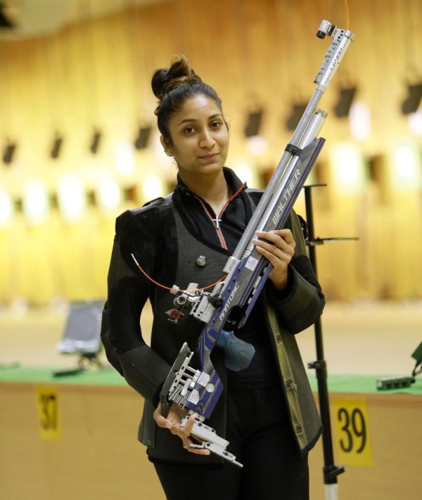 Elizabeth Susan Koshi of Kerala Police shooting squad wins silver 