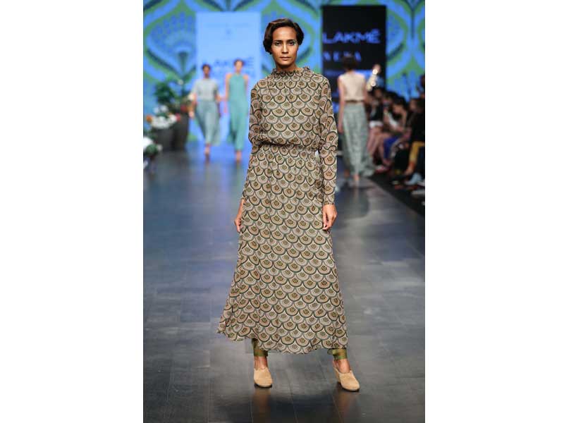 Designer Varun Bahl showcases his collection on LFW Day 1