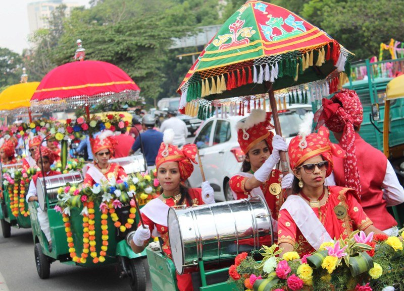 People celebrate Mahaveer Jayanti in Bengaluru
