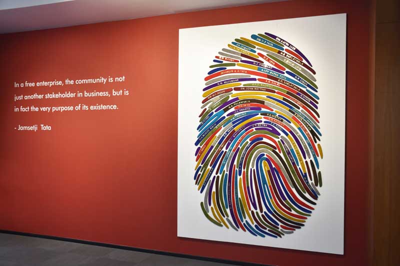 Fabulous art works by Baaya Design at Bombay House