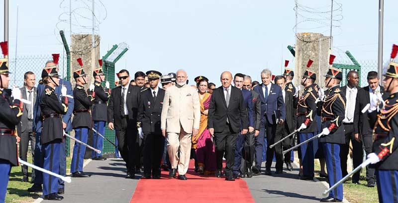 Narendra Modi in France 