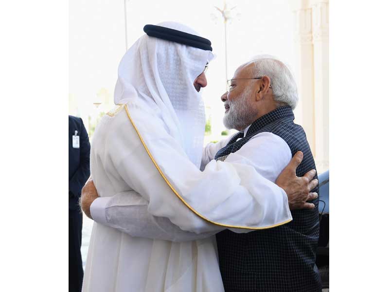 Narendra Modi visits UAE