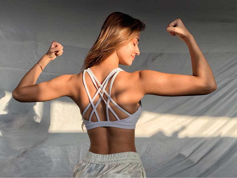 Disha Patani flaunts her toned body