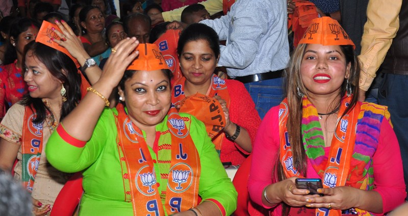 Assam Youth Congress leader Putu Sarkar join BJP