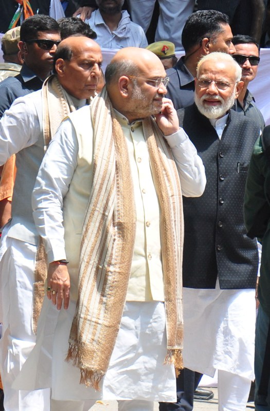 Modi files nomination from Varanasi