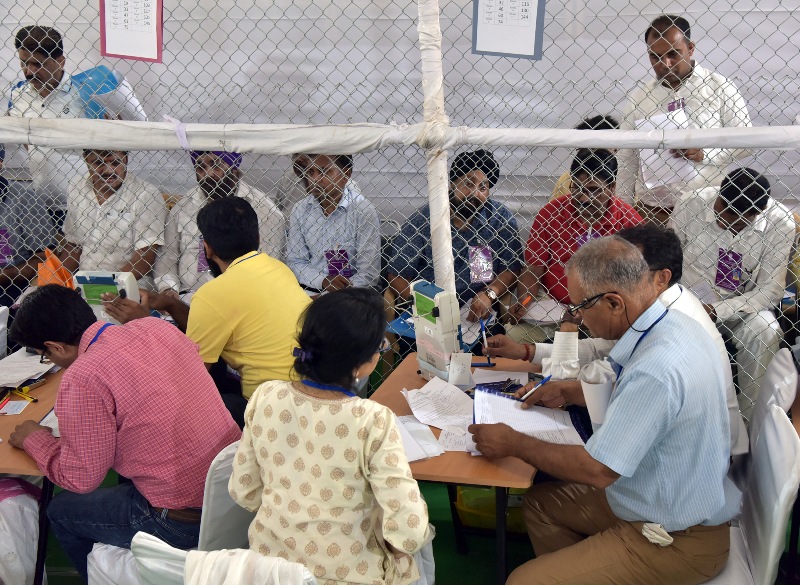 Lok Sabha Elections: Counting of votes progress in India on May 23