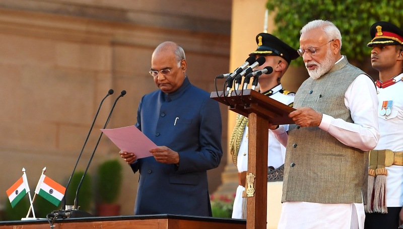Narendra Modi takes oath as the Prime Minister for second term