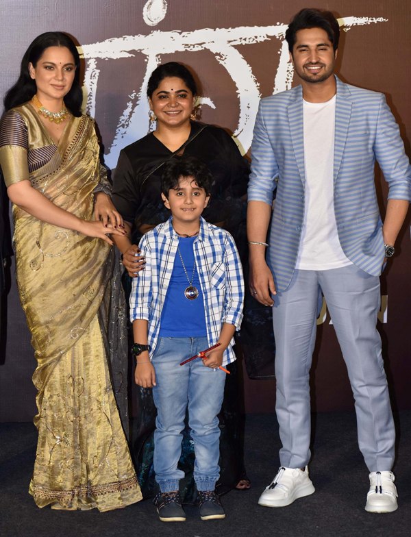 Kangana at Panga trailer launch in Mumbai