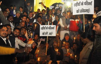 India protests Pulwama attack