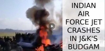 2 pilots, civilian killed as IAF jet crashes in Kashmirâ€™s Budgam