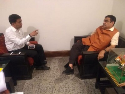 Goa CM  Pramod Sawant calls on Rajnath Singh, Nitin Gadkari