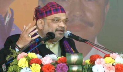 Modi Govt brings peace in NE: Amit Shah