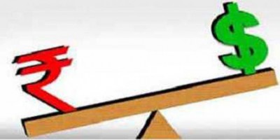 Rupee down by 35 paise against USD