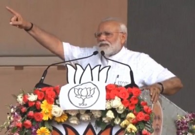 Opposition has accepted defeat therefore giving 'gaali' to EVM: PM Narendra Modi