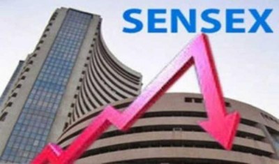 Indian market: Sensex down by 382.87 points