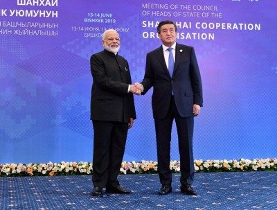 PM Modi meets Kyrgyz President