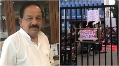 PBT president Kunal Saha urges Union Health Minister to take action against NRS protesters
