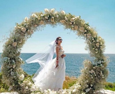 Nusrat Jahan shares another stunning image of her fairytale wedding on Instagram