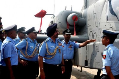 Pathankot: IAF inducts AH-64E Apache attack helicopter into its inventory