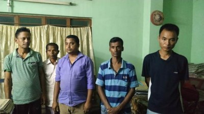 Five rhino poachers held in Assamâ€™s Biswanath district
