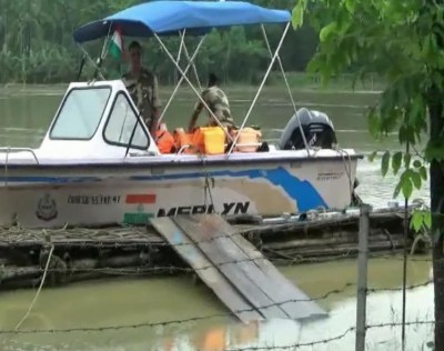 BSFâ€™s four border outposts along Bangladesh border submerged by flood waters
