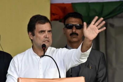 Women BJP MPs protest against Rahul Gandhi's 'Rape in India' remark, demand apology