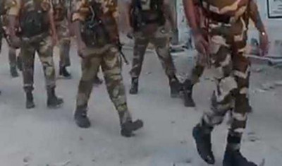 Central forces to patrol from tomorrow;TMC launches dharna