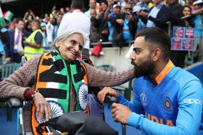 Age is just a number, passion takes you leaps and bounds: Virat Kohli tweets describing her special fan Charulata Patel 