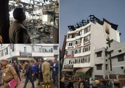 Delhi hotel blaze: Police arrest owner