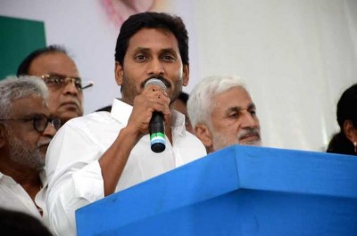 Jagan Reddy alleges scam in land acquirement for Amaravati