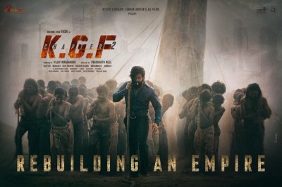 Makers release new poster of KGF: Chapter 2, features Yash