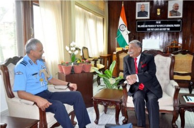 Eastern Air Command Chief calls on Arunachal Pradesh Governor