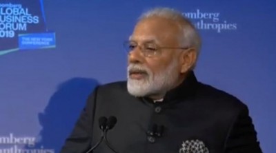My governmentÂ is working towards improving business environment: ModiÂ 
