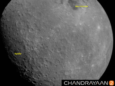 First image of moon by Chandrayaan-2 appears with Apollo craters and Mare Orientale basin