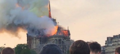 Pompeo sends condolences to France for tragic fire at Notre Dame Cathedral
