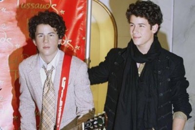 Nick Jonas shares his own wax statue image for fans on Instagram
