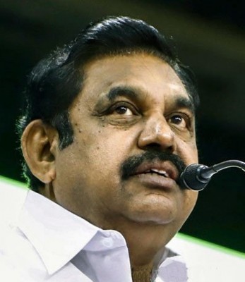 TN CM unveils MGR birth centenary arch, sans fanfare