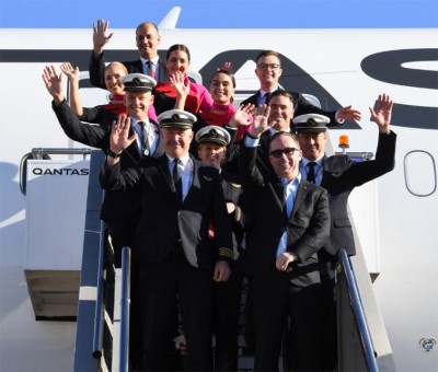 Australian carrier Qantas completes test of longest non-stop passenger flight from NY to Sydney