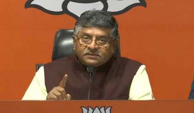 Family and commerce run hand-in-hand for Congress: Ravi Shankar Prasad 