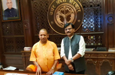 Modi, Yogi will construct Ram Temple, says Shiv Sena