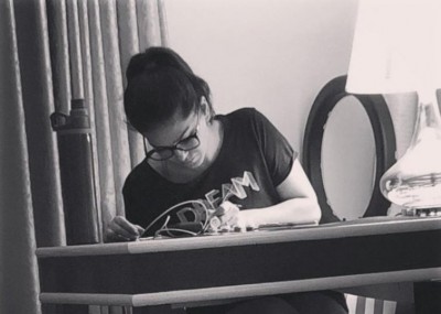 Sunny Leone busy with her painting these days, says will take long time to finish it