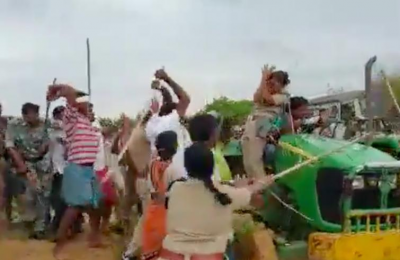 TRS MLA's brother assaults female forest officer on afforestation drive